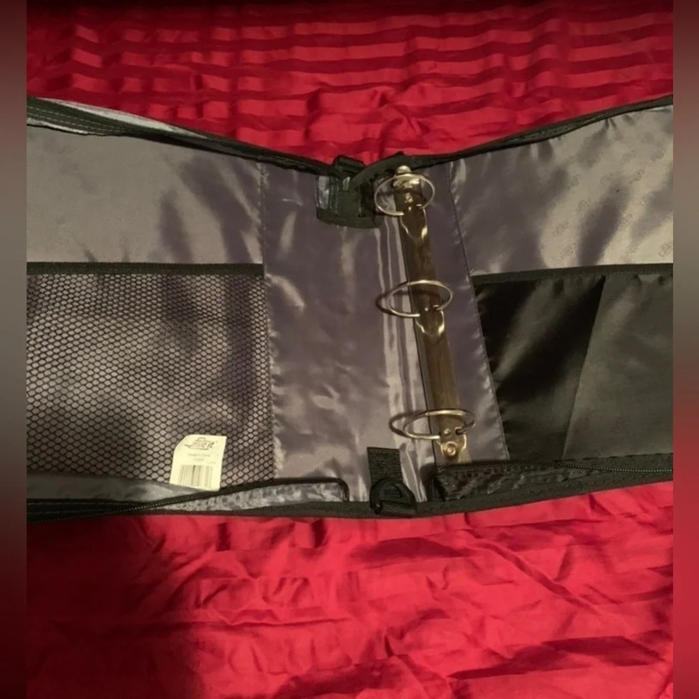 Zippered binder